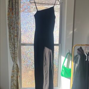 Lulu's Chic Black wedding guest Dress